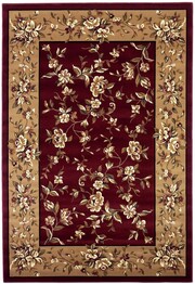 KAS Cambridge  7337 Red/Beige Floral Delight